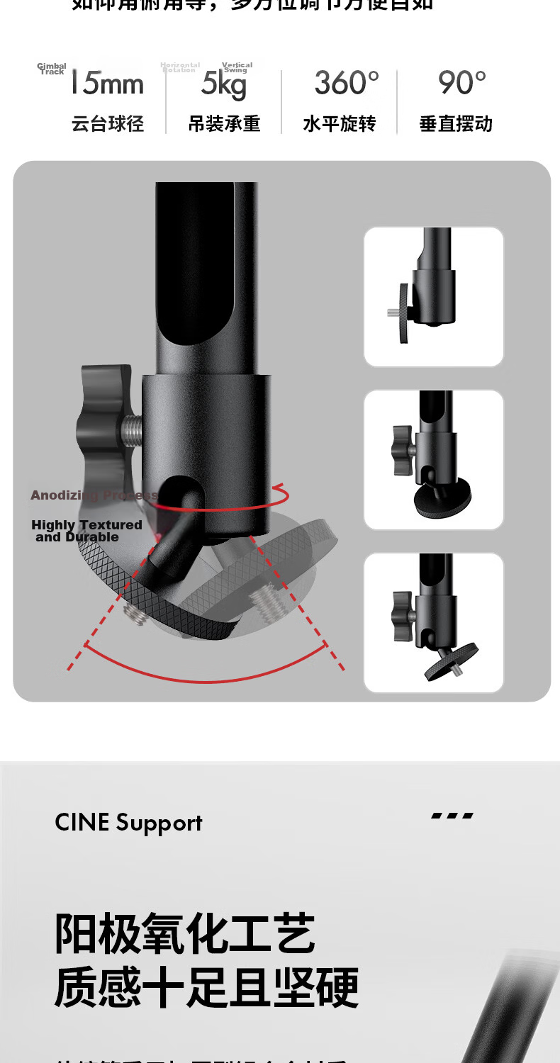 CINE Projector Ceiling Mount Wall Bracket Compatible with XGIMI Z7X H6 Dangbei X3 JmGO N3 Xiaomi Hisense Big Eye Orange Projector PH56-40 Black 9