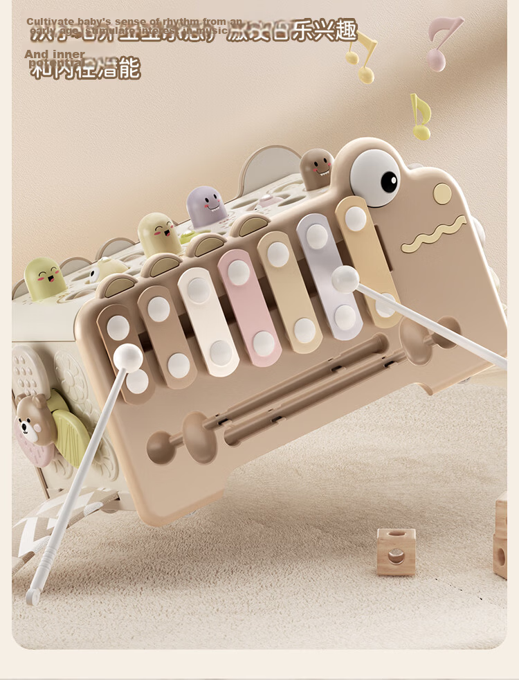 BEN NI Mini Trumpet Children's Toy 1-3 Years Blow Music Baby Blowable Mini Harmonica Baby Whistle Birthday Gift 12