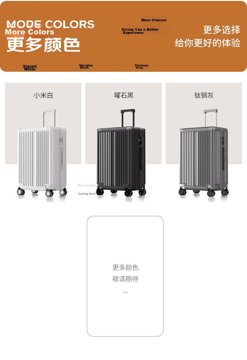 CARTELO Suitcase, 24-Inch Trolley Case, Travel Luggage, Carry-On Suitcase, Password Lock, Large Capacity Leather Case for Men And Wome 17