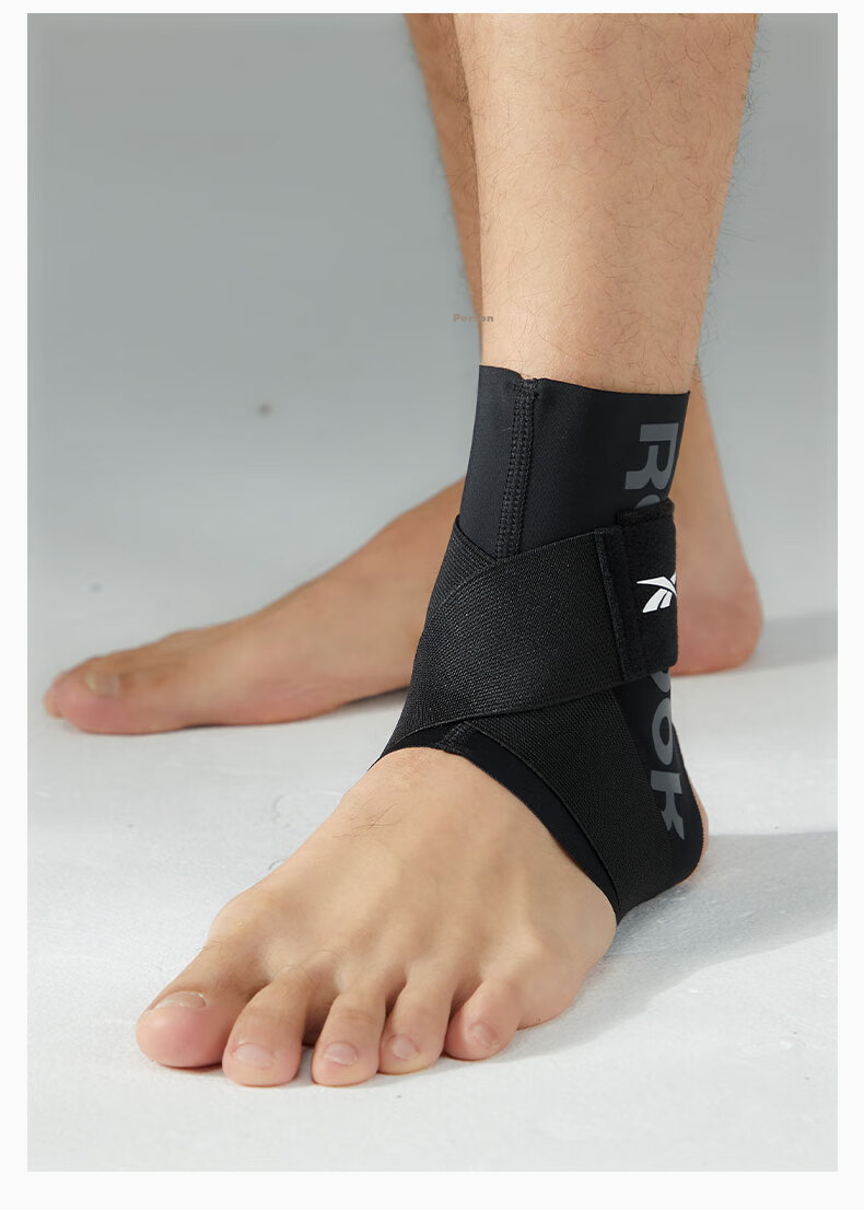 Reebok Ankle Support Basketball Brace, Sprain Recovery Sleeve, Sports Ankle Protector, Post-Injury Fixation Brace, Ankle Support Sleeve 16