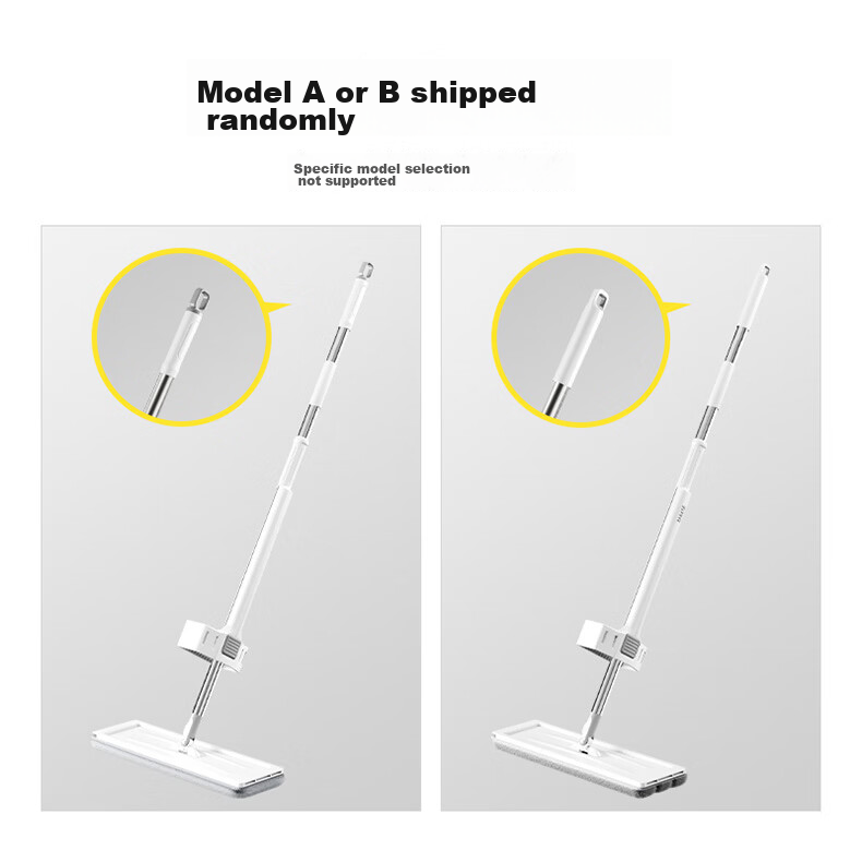 Mayflower Flat Mop 38cm 2 Cloths Household Hands-Free Cleaning Mop 2026 Floor Cleaning Tool 1