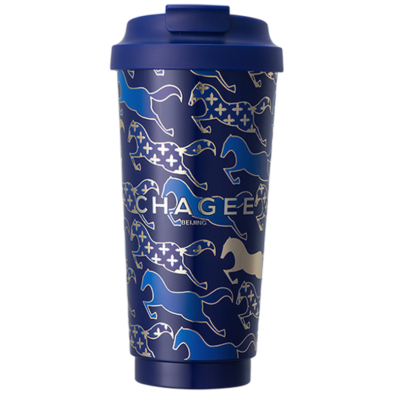 CHAGEE Beijing City Desktop Large Capacity Insulated Water Bottle Coffee Mug 316 Stainless Steel Teacher's Day Gift