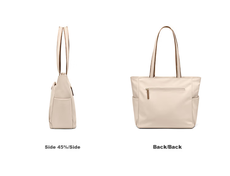 POLO Women's Shoulder Bag Elegant Large Capacity 15-inch Laptop Tote Lightweight Crossbody Bag Birthday Gift 15
