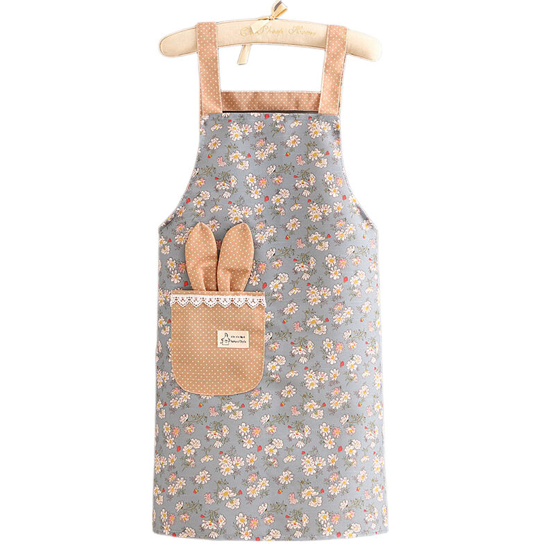 Miaomei Apron, Kitchen Home Use, Anti-Stain, Oil-Resistant, New Style, Popular Japanese-Style, Work Waist Apron for Men And Women, Work Uniform, Coffee Shop