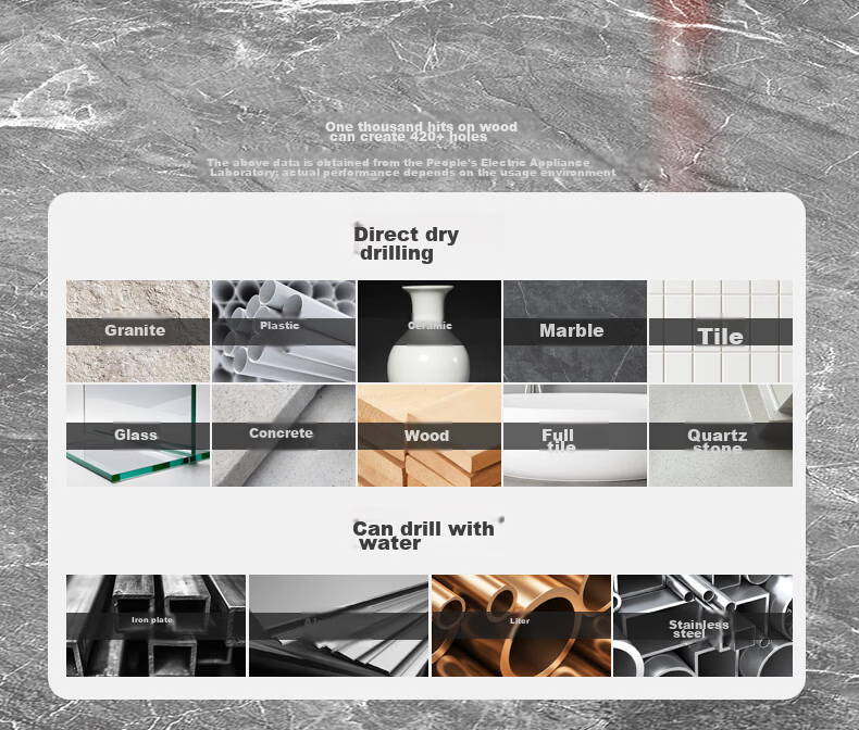 People Four-Blade Serrated Eccentric Drill Full Ceramic Tile Hole Saw Cement Concrete Super Hard Alloy Drill Bit 8mm 10