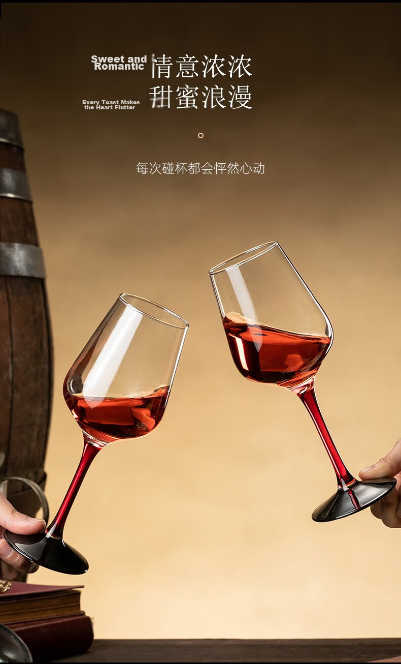 CRISTALGLASS Wine Glass Set, Luxurious High-End Feel for Home Use, Premium Crystal Glasses, Decanter, European-Style Stemware, Wine Accessories 3