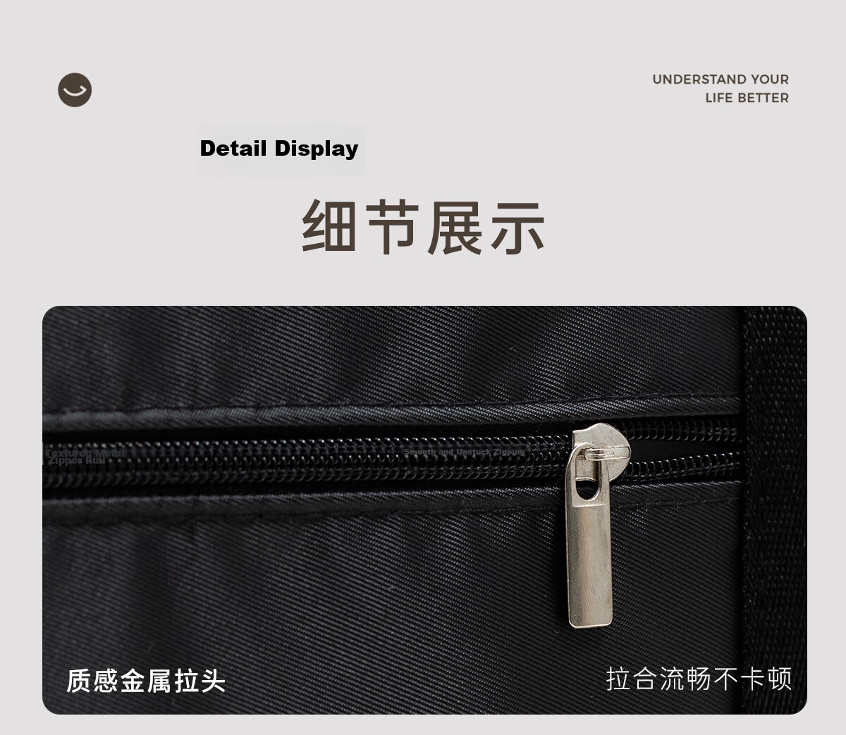 Youshiguang Toiletry Bag Travel Men's Business Trip Makeup Wet And Dry Separation Portable Large Capacity Hook High-End Storage Bag Black And Gold Color 16
