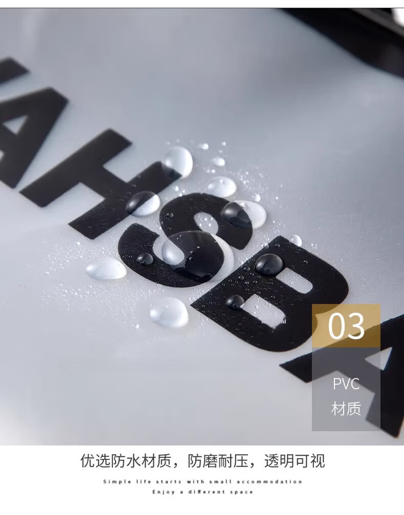 Jinghui Sichuang Travel Toiletry Bag Portable Swimming Storage Bag Business Trip Essential Waterproof Large Capacity Makeup Bag with Wet and Dry Separation 10