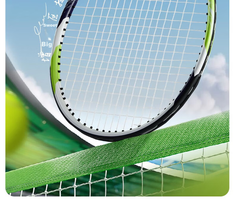 KAWASAKI Tennis Racket Carbon Aluminum Pair Unisex Training Racket Butterfly-PD1 Lemon Yellow + Taro Purple (Stringing with Ball Included) 2