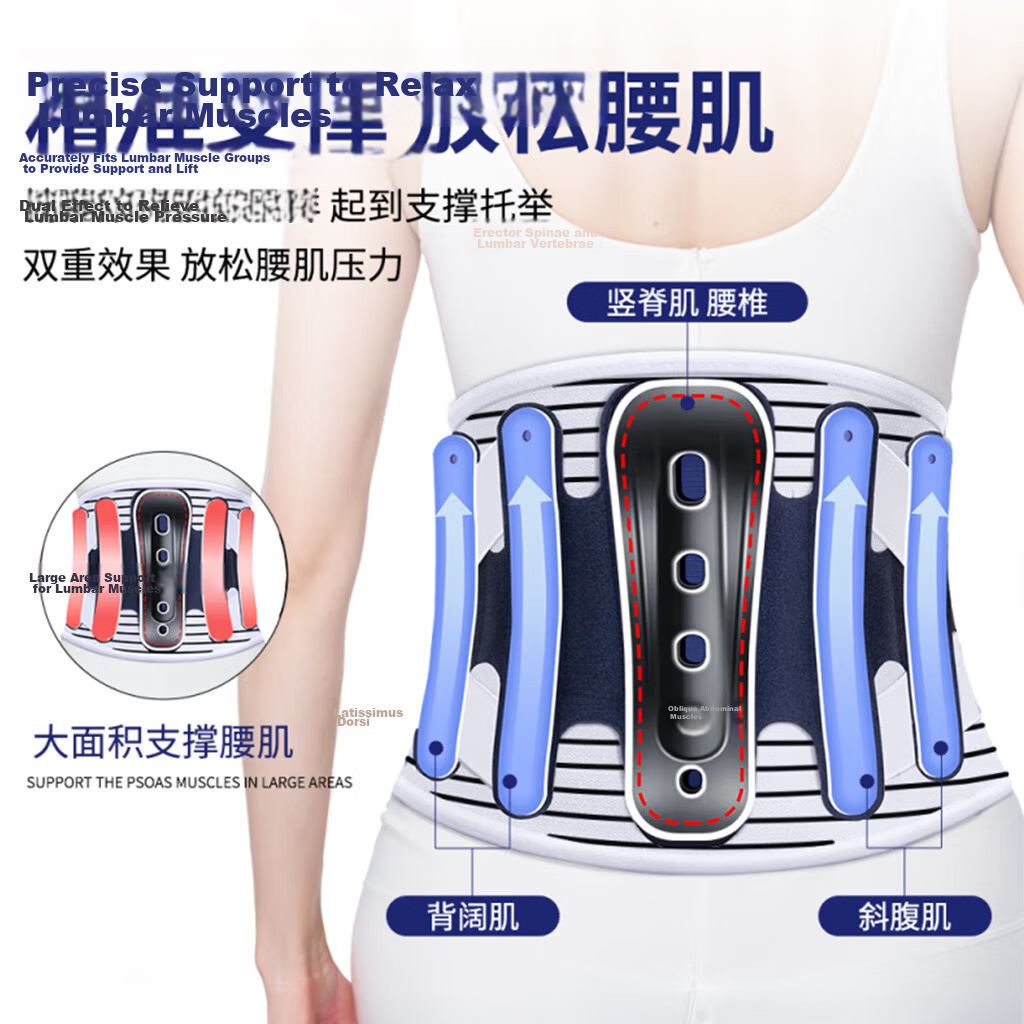 KYOLENS Medical Grade Lumbar Support Belt for Herniated Disc, Lumbar Muscle Strain, Unisex Back Brace for Prolonged Sitting 3
