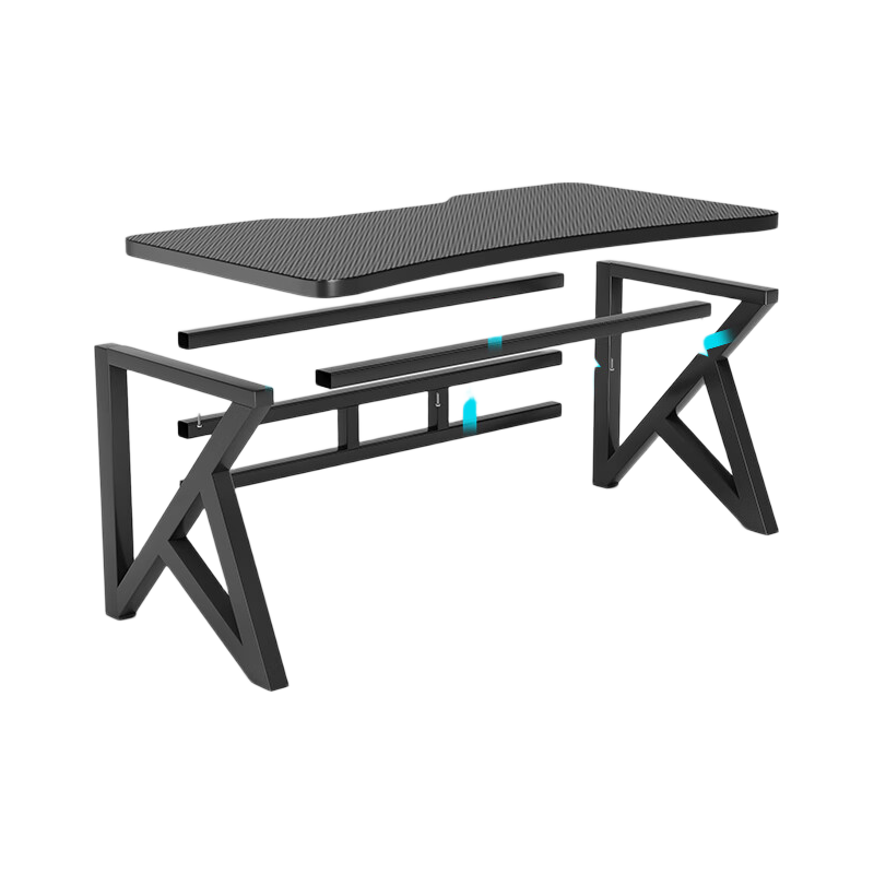 Chibilun Computer Desk Desktop Home Gaming Esports Desk Simple Writing Study Office Desk Curved Desktop