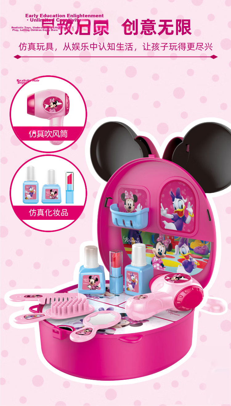 Cawndilla Families Children's Hair Clip And Accessory Gift Box, Pretend Play Toy Set for Girls 7-14 Years Old, Jewelry Set, Birthday Gift for Girls 4