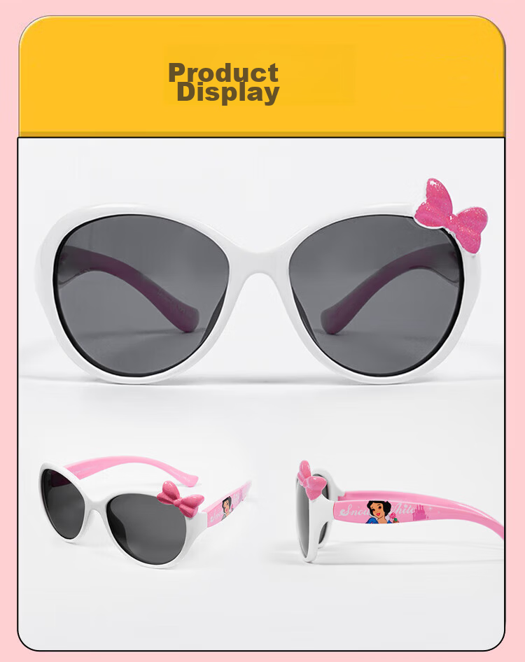 Angelamiao Children's Sunglasses, Kids' Sunglasses for Boys And Girls, UV Protection, Cartoon Cute Design, Baby And Children's Day Gift 11