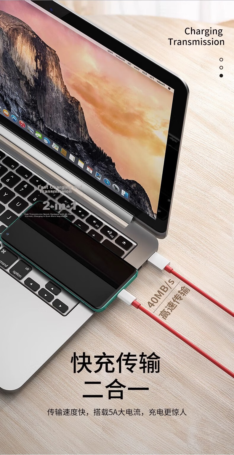 OnePlus Warp Flash Charge 100W/80W Data Cable Compatible with 13/12/11/10 Pro/Ace 5 Pro/3V Tablet USB Car Charger Cable 1 Meter 8