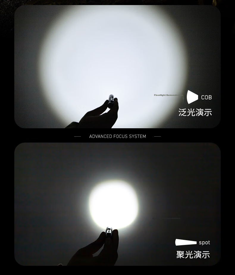 LED LENSER P3R Tactical EDC Zoomable Mini Portable Flashlight with Type-C Charging 5