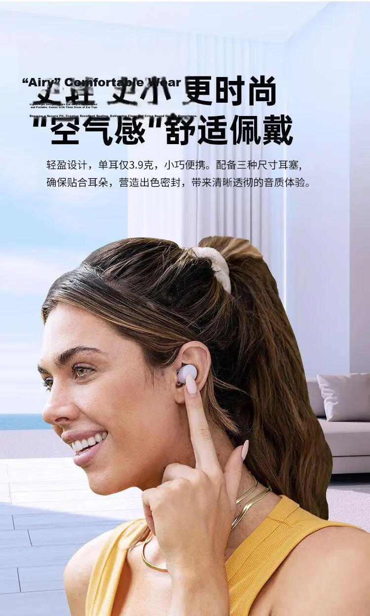 JLab GO Pods ANC True Wireless Noise-Cancelling Bluetooth Earphones In-Ear Gaming Sports Music Headphones Compatible with Android And Apple Phones Gift Clove Purple 3