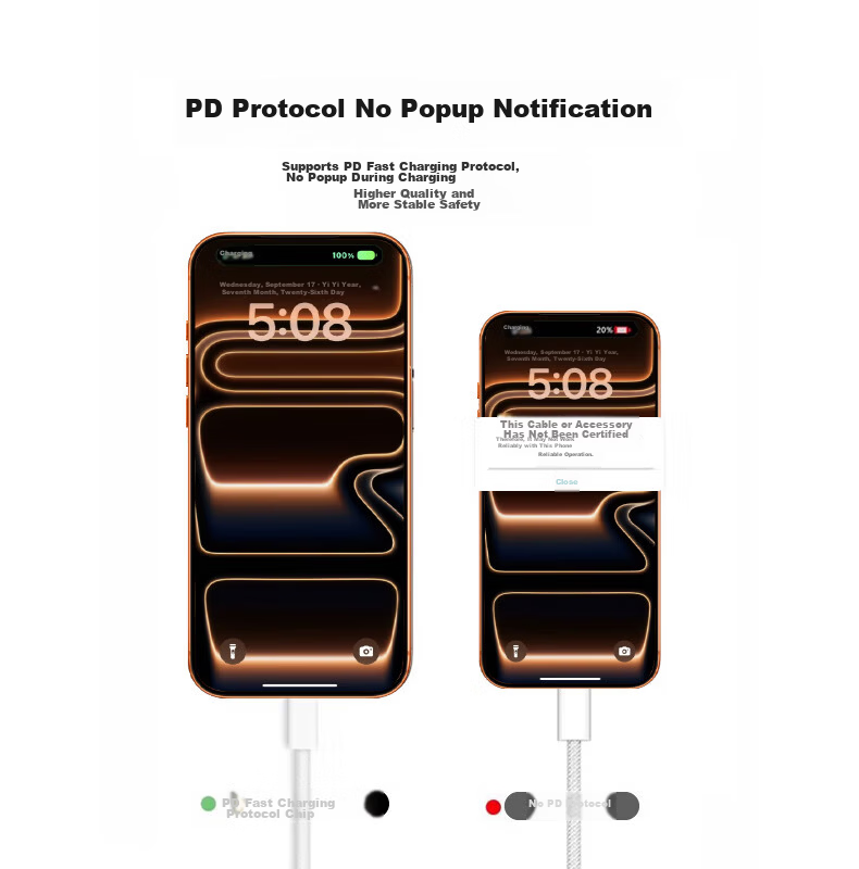 KOVOL 30W Charger Set Compatible with Apple IPhone 14/13/12/11 Pro Max/Plus, PD Fast Charging, 20W Phone Charger, Data Cable for IPhone And IPad 4