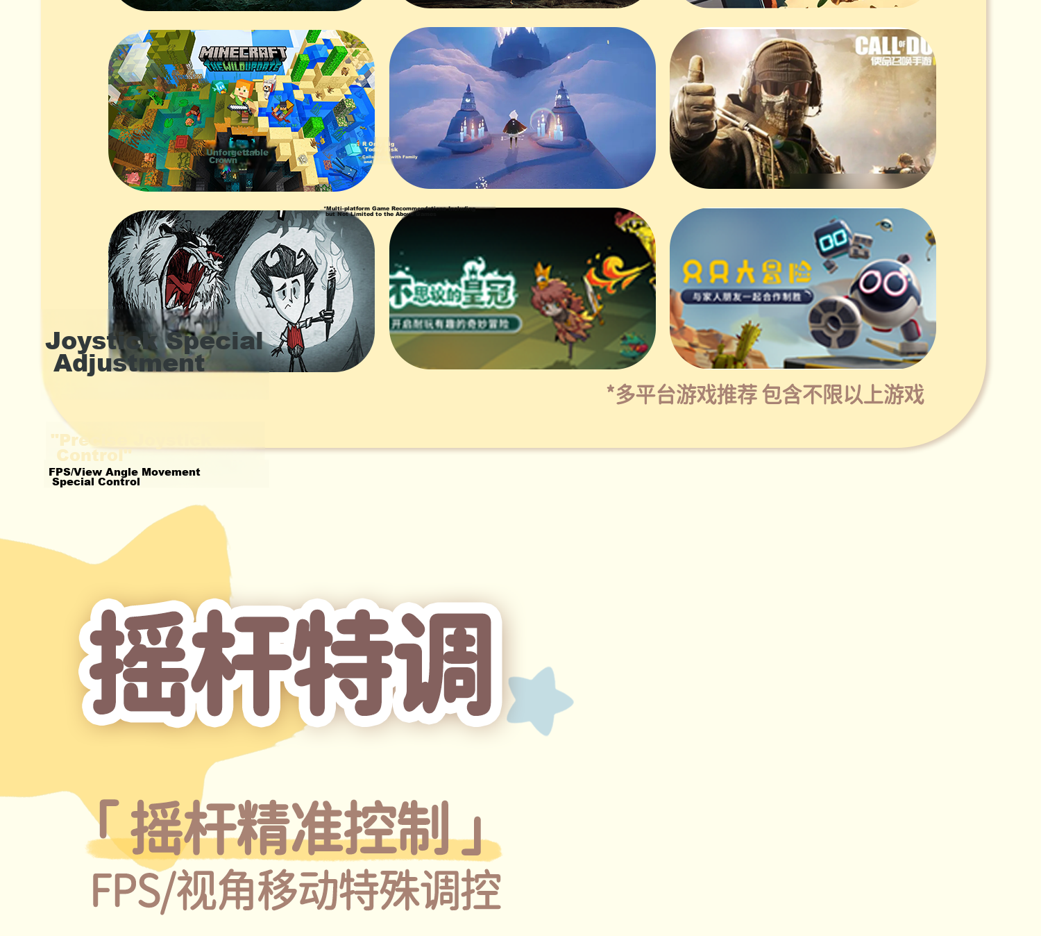 Gudetama x Pudding Dog Wireless Bluetooth Cartoon Game Controller Receiver for Switch 2/NS OLED/PC/Steam/Android/iOS IP Collaboration Girls Gift 15