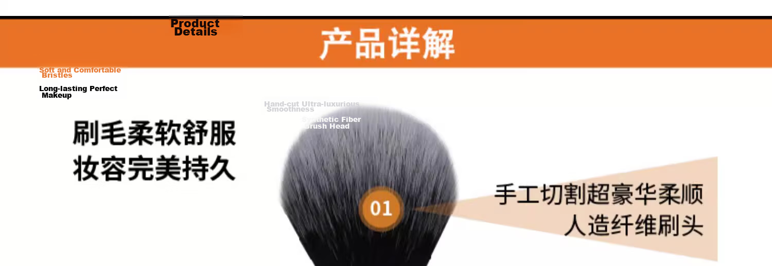 Real Techniques Base Makeup Series Professional Face Foundation Brush 1
