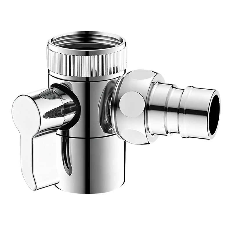 Pupai Washing Machine Faucet Adapter Kitchen Basin Tap Universal One In Two Out Water Splitter 4-Point Fine Thread Spigot