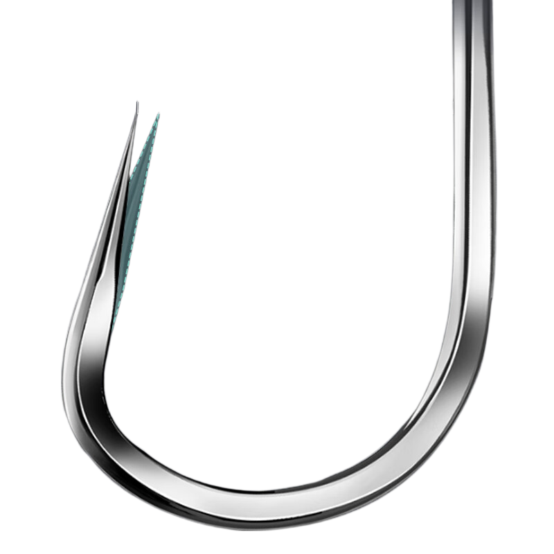 Fishing King Jin Hai Xi Fish Hook Large Fish Hook Bulk Flat Fine Strip Reinforced Barbed Silver Carp New Kanto High Carbon Fishing Hook
