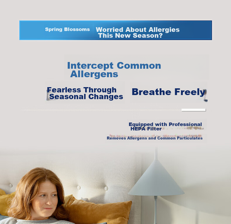 Blueair Air Purifier Formaldehyde Removal Haze Allergen Odor PM2.5 Desktop Bedroom Air Cleaner BlueJoy Mini 7