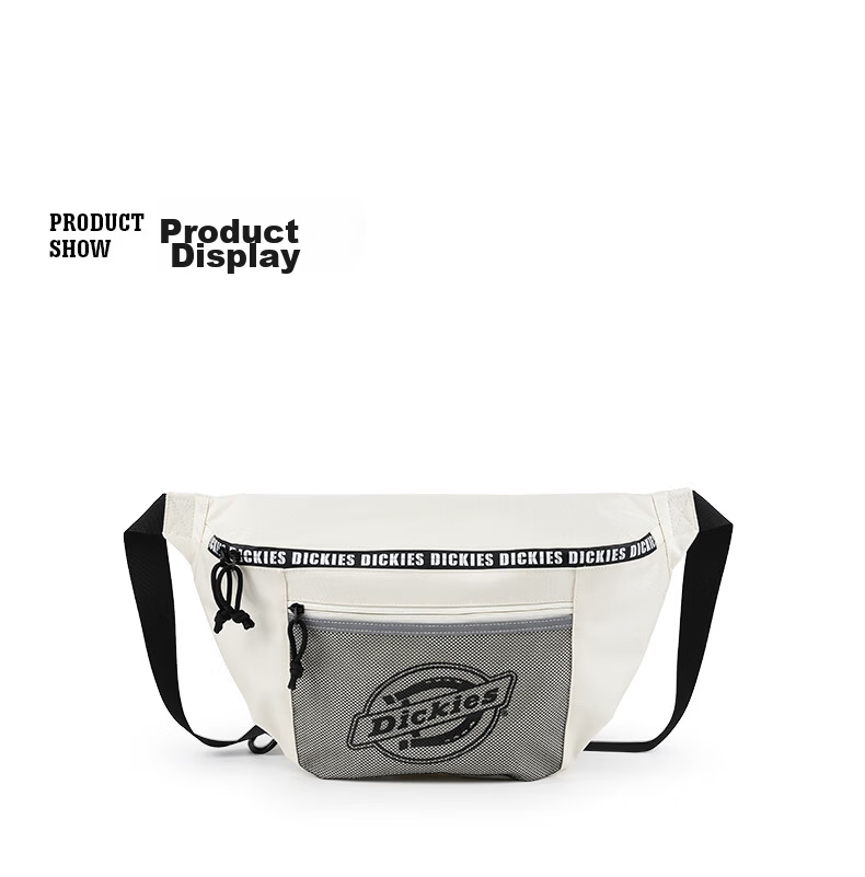 Dickies Crossbody Bag Large Capacity Men's Multi-Compartment Chest Bag DK New Style Lightweight Cycling Waist Pack Hiking Sports Travel Bag 22