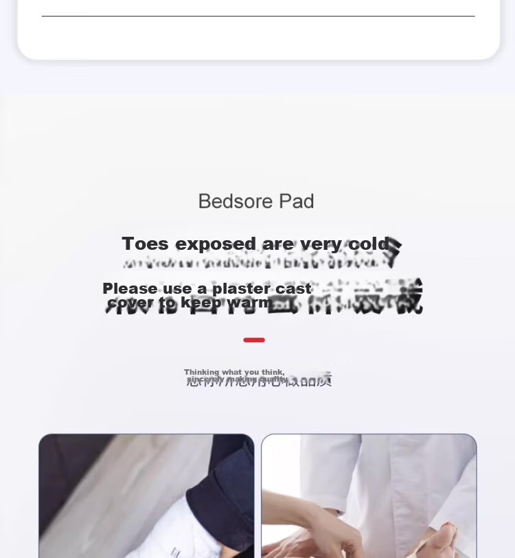 Dipple Foot Plaster Warmer Shoe Cover Winter Ankle Protection Thickened Fleece Cotton Socks 1 Piece 5