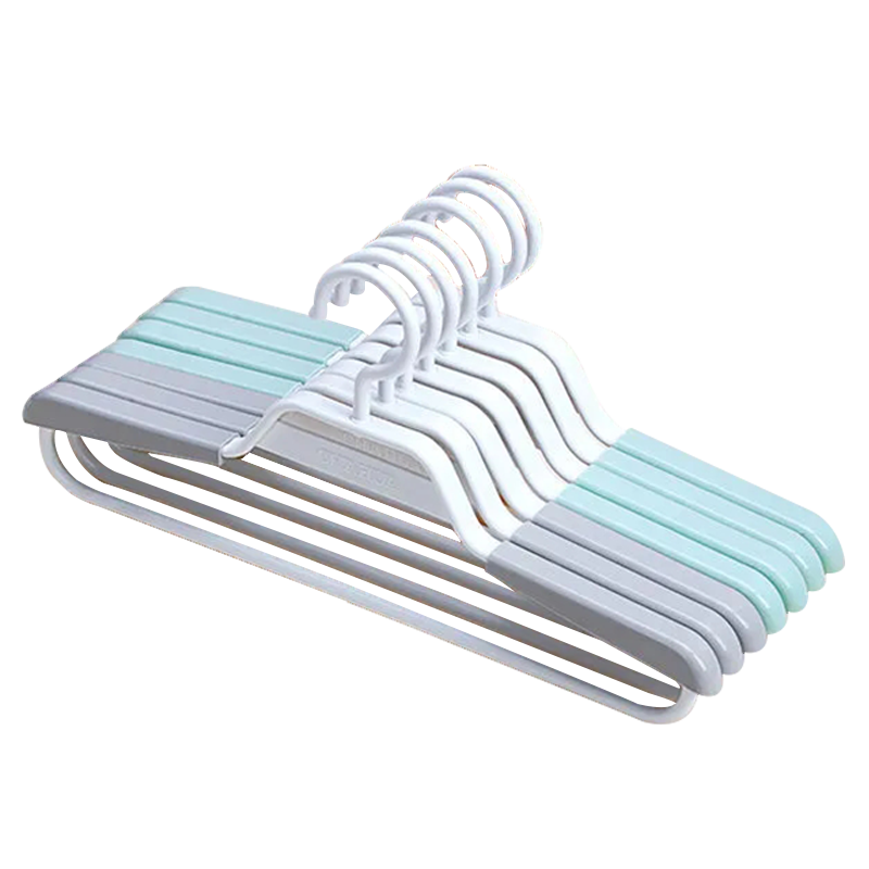 CHAHUA Non-Slip Hangers, Extendable Wide Shoulder Drying Rack for Home Use, Pack of 8