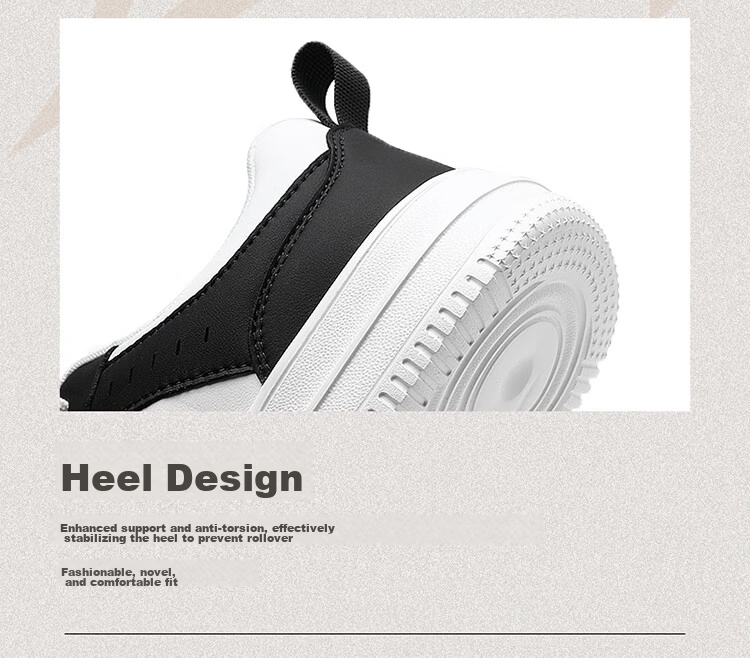 Guirenniao Men's Casual Sneakers New Couple's Thick-Soled Sports Shoes White/Red Size 41 7