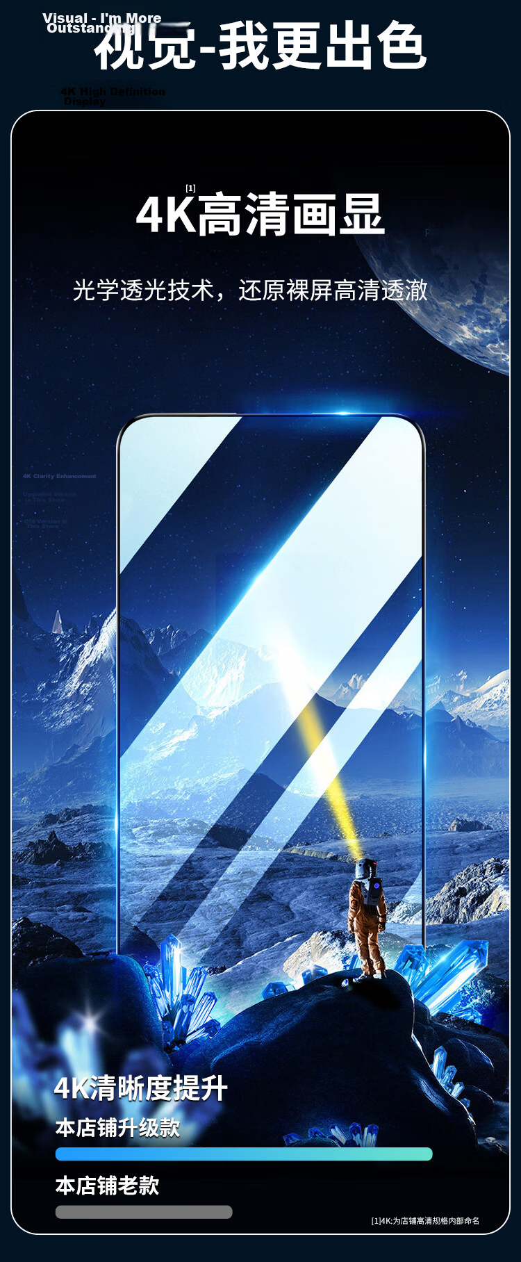 KOOLIFE Anti-Chip Tempered Glass Screen Protector for Nubia Red Magic 11 Pro/Pro+ and Red Magic 11 Air, Ultra-Thin HD Anti-Fingerprint Anti-Drop Gaming Film 12
