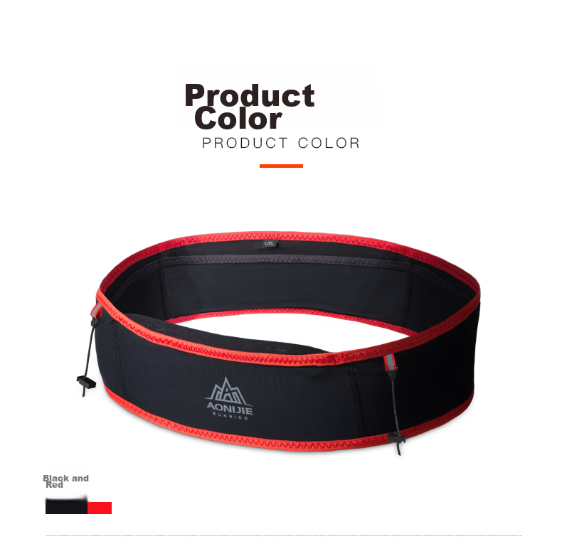 AONIJIE Sports Waist Pack for Men And Women, Running Outdoor Fitness Hiking Multifunctional Belt Marathon Gear Phone Pouch M/L 15