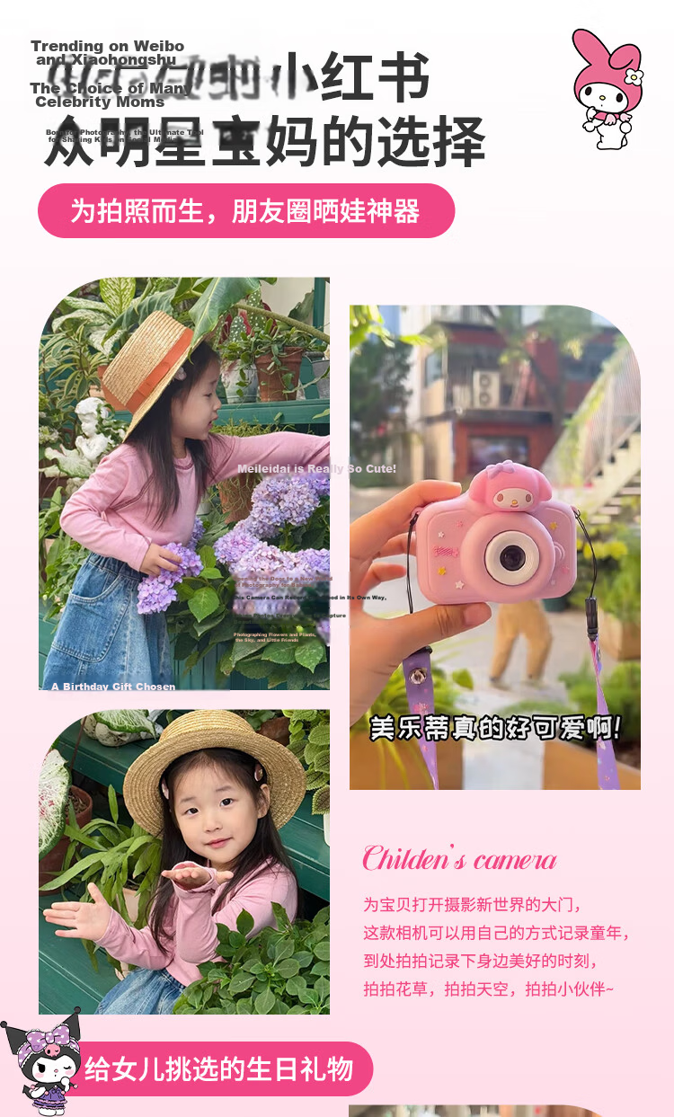 CAWNPECHIN Girls' Birthday Gift, Pretend Play Toys, Hair Accessories Gift Box, Makeup Hair Clips And Barrettes, Gifts for Ages 3-6 3