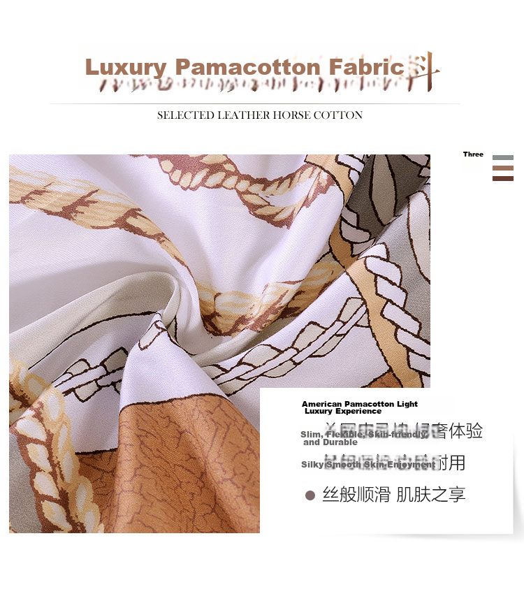 FUANNA 80-Piece Cotton Bedding Set, Pure Cotton Bedding Kit for Double Bed, Includes Duvet Cover And Bed Sheet, 230*229cm 3