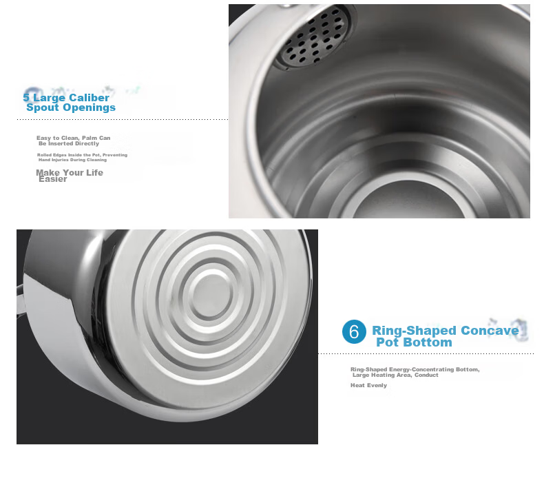 ASD Water Kettle, Thickened 304 Stainless Steel, Household Use, 3L Capacity, Whistling Sound When Filling, Suitable for Gas And Induction Cooktops, Heats Up, HS03T2WG 11