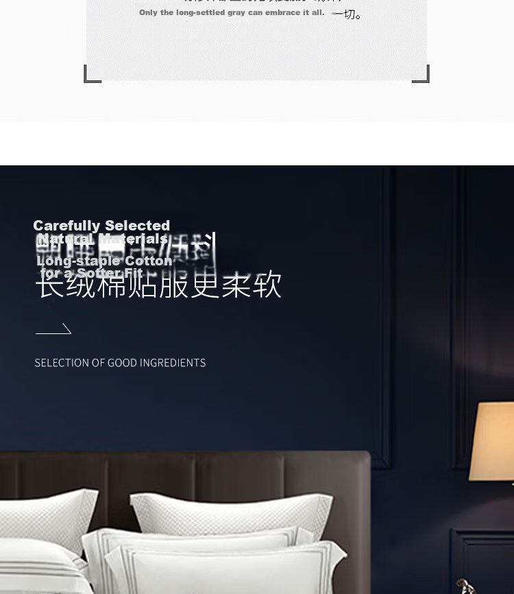 Yuanshenghuo Pillowcase Set of Two, Hotel-Grade Pure Cotton Solid Color 60 Thread Count 3cm Satin Pillowcases, White, 48*74cm 9