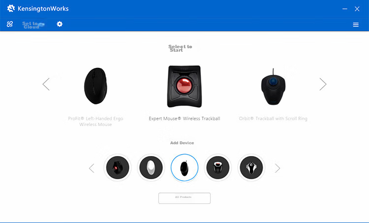 Kensington Trackball, Ergonomic Mouse, Home And Office Design, PS Drawing Mouse with Control Ring, Suitable for ASUS, Lenovo, HP, Apple, Black with Blue, K72337 11