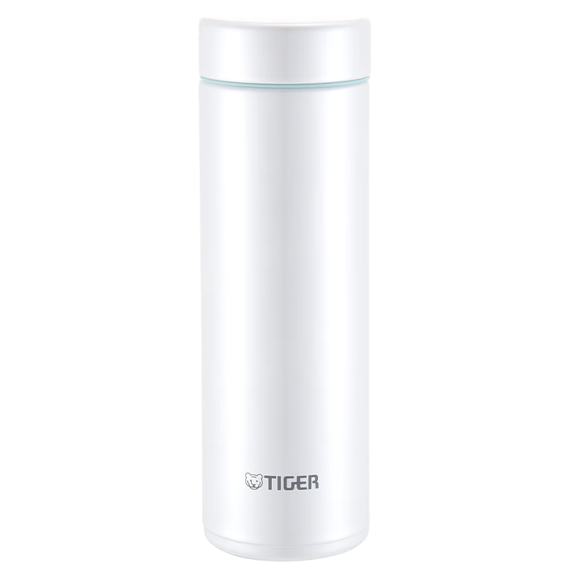 TIGER Stainless Steel Vacuum Insulated Water Bottle MMP-J30C-WL 300ML Cool White Teacher's Day Gift