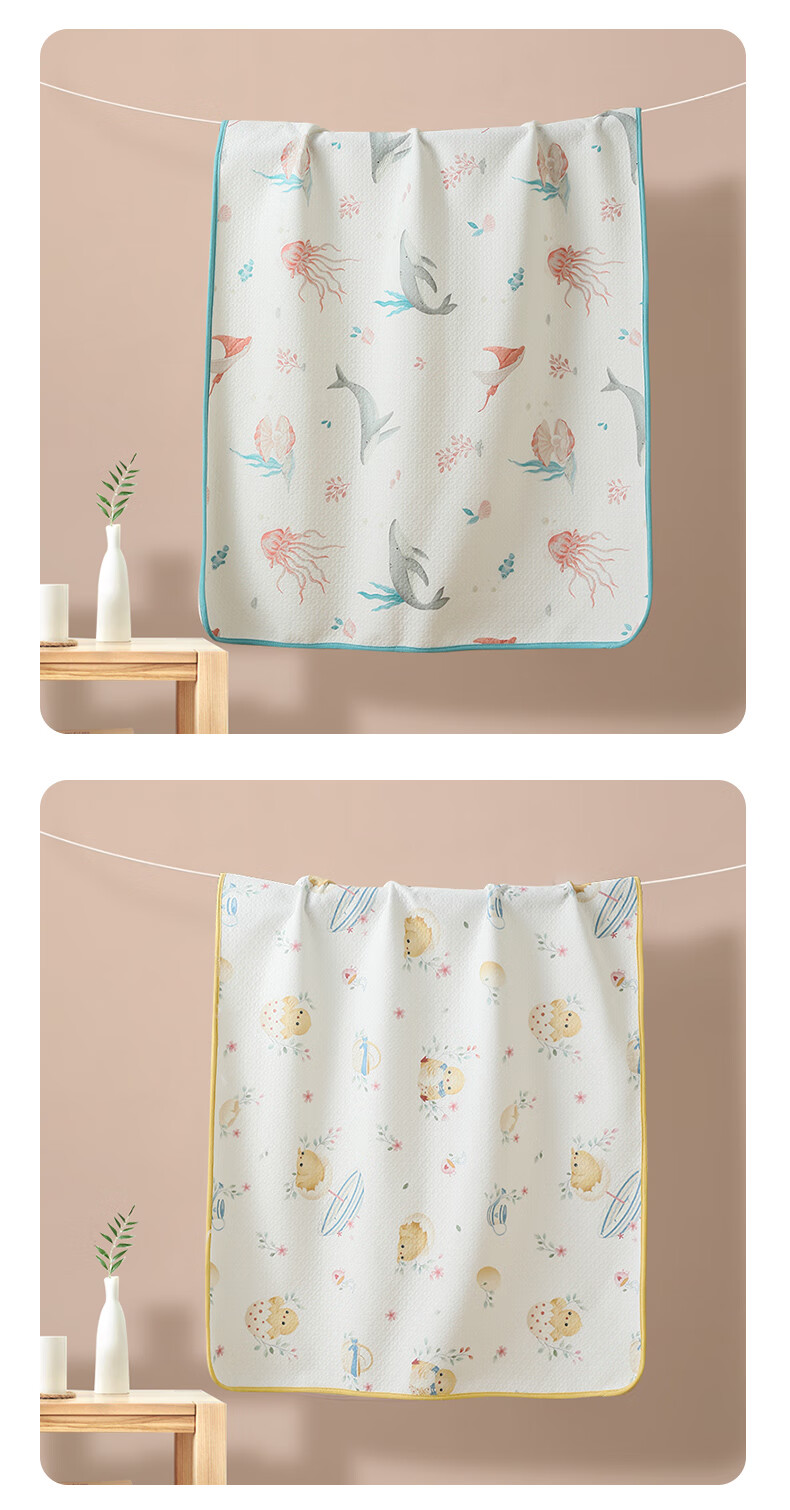 JOYNCLEON Waterproof Washable Breathable Large Size Bed Pad for Infants And Children, 2-Pack, 50*70cm, Jgn147396 13