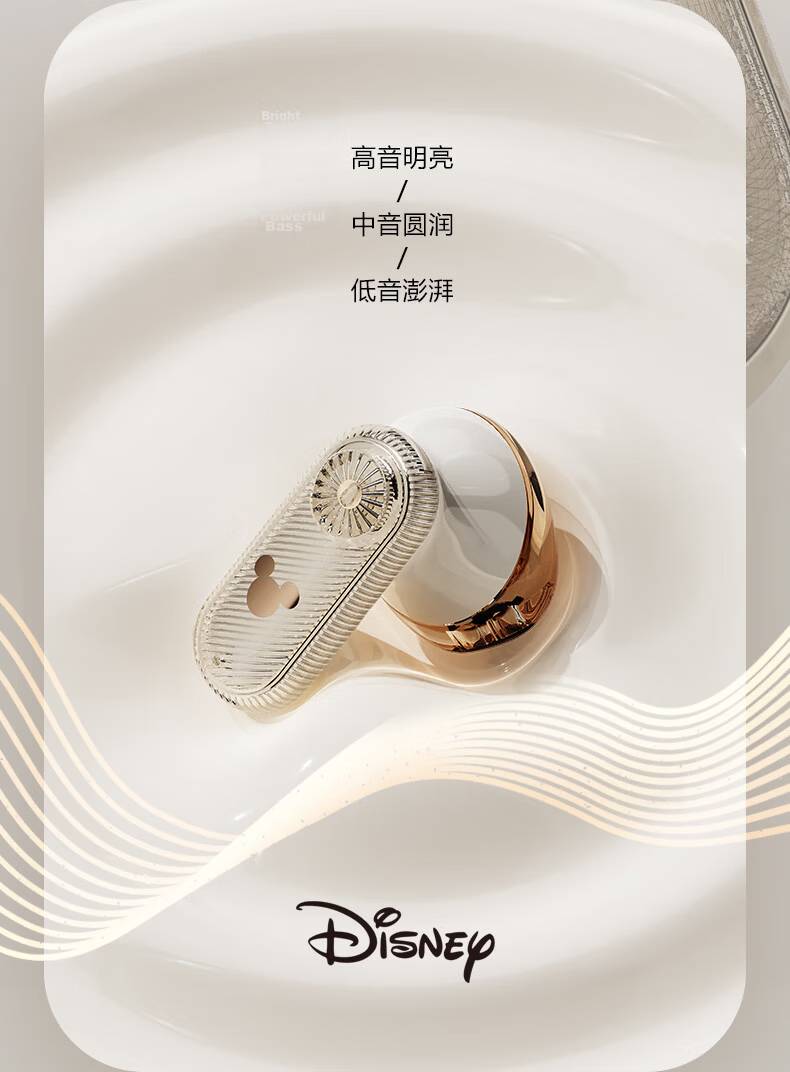 Disney AI Real-Time Translation Sleep Earphones Semi-In-Ear Side-Sleep Friendly ANC Noise-Cancelling Sound-Isolating Sleep Aid Gift for Women Compatible with Apple DW-Q28 Mickey 10