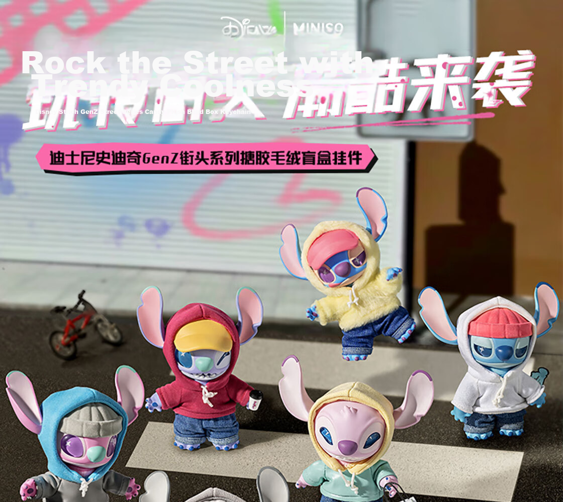 MINISO Disney Stitch By Your Side Series Blind Box Figure Toy Ornament Birthday Gift Unisex Single Box 1
