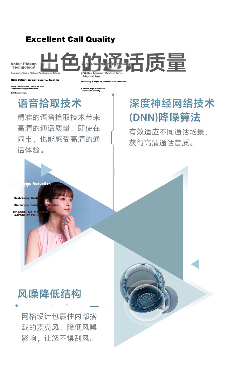 SONY WF-C710N Casual Comfortable True Wireless Noise Cancelling Earbuds White Back to School Essential 11