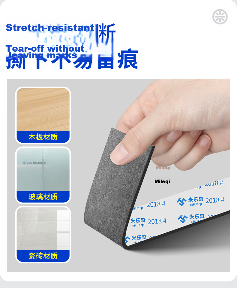 Mileqi Strong Foam Double-Sided Tape, High Adhesion EVA Super Sticky Sponge, Thickened Fixing Tape for Wall Frames, Office Supplies, White Advertising KT Board, 20MM Wide * 5 Meters * 2MM Thick (3 Rolls) 10