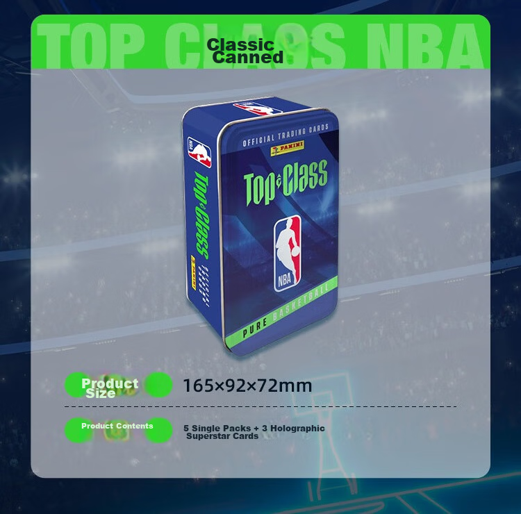 PANINI NBA Basketball Topclass 2024 Classic Tin Box Set 11