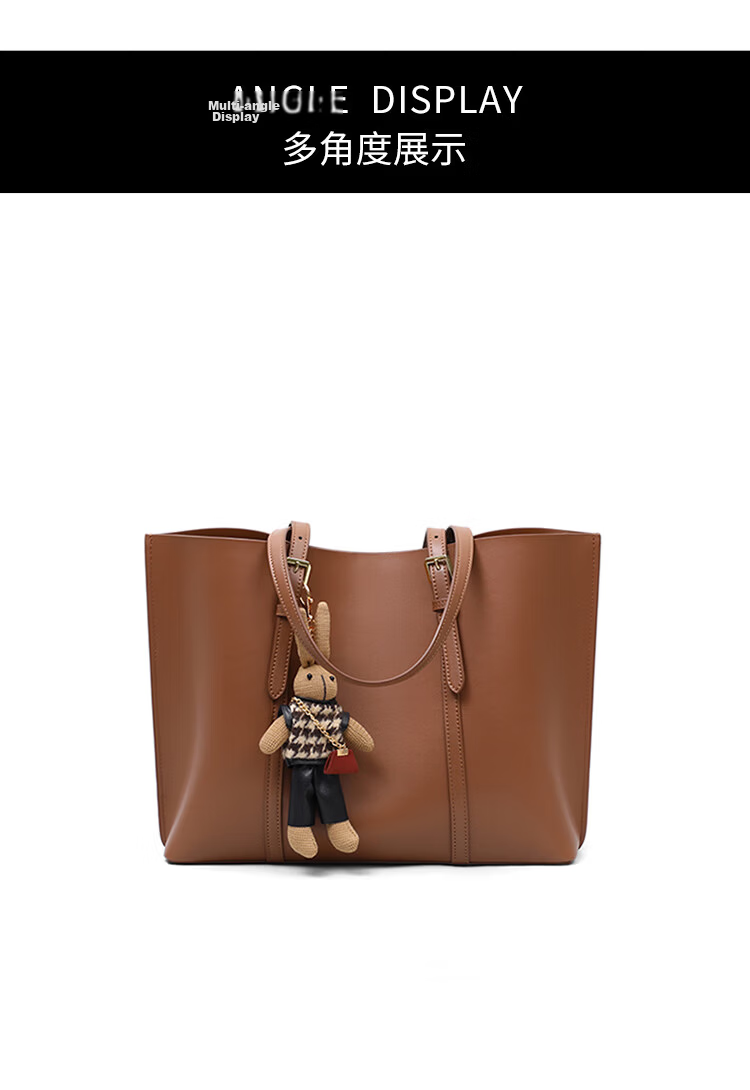 C.BANNER Genuine Leather Women's Tote Bag Large Capacity Luxury Commuter Bag Birthday Gift for Girlfriend Wife 8
