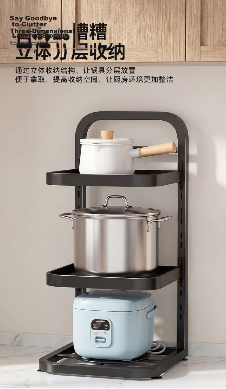 JD Original Faucet Storage Rack, Stainless Steel Draining Rack, Kitchen Storage Shelf, Household Use, No Drilling Required 5