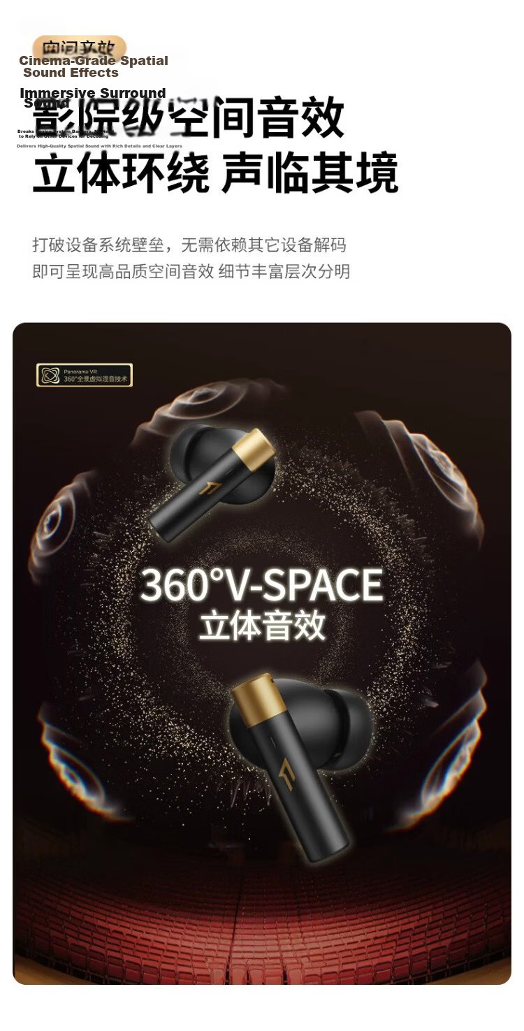 1MORE Q30 True Wireless Bluetooth Earphones 42dB Active Noise Cancelling 30H Battery Life Bluetooth 5.3 Gaming Sports Music Earbuds White 10