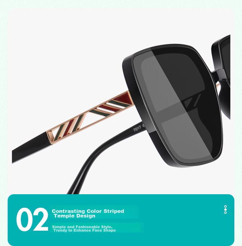 40,000 Kilometers Women's Polarized Sunglasses Korean Style Slimming UV Protection Fashion Sun Glasses 11