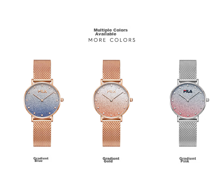FILA Women's Watch, Birthday Gift for Girlfriend, Ladies' Watch, Simple Wristwatch, Student Watch 6072-101 11