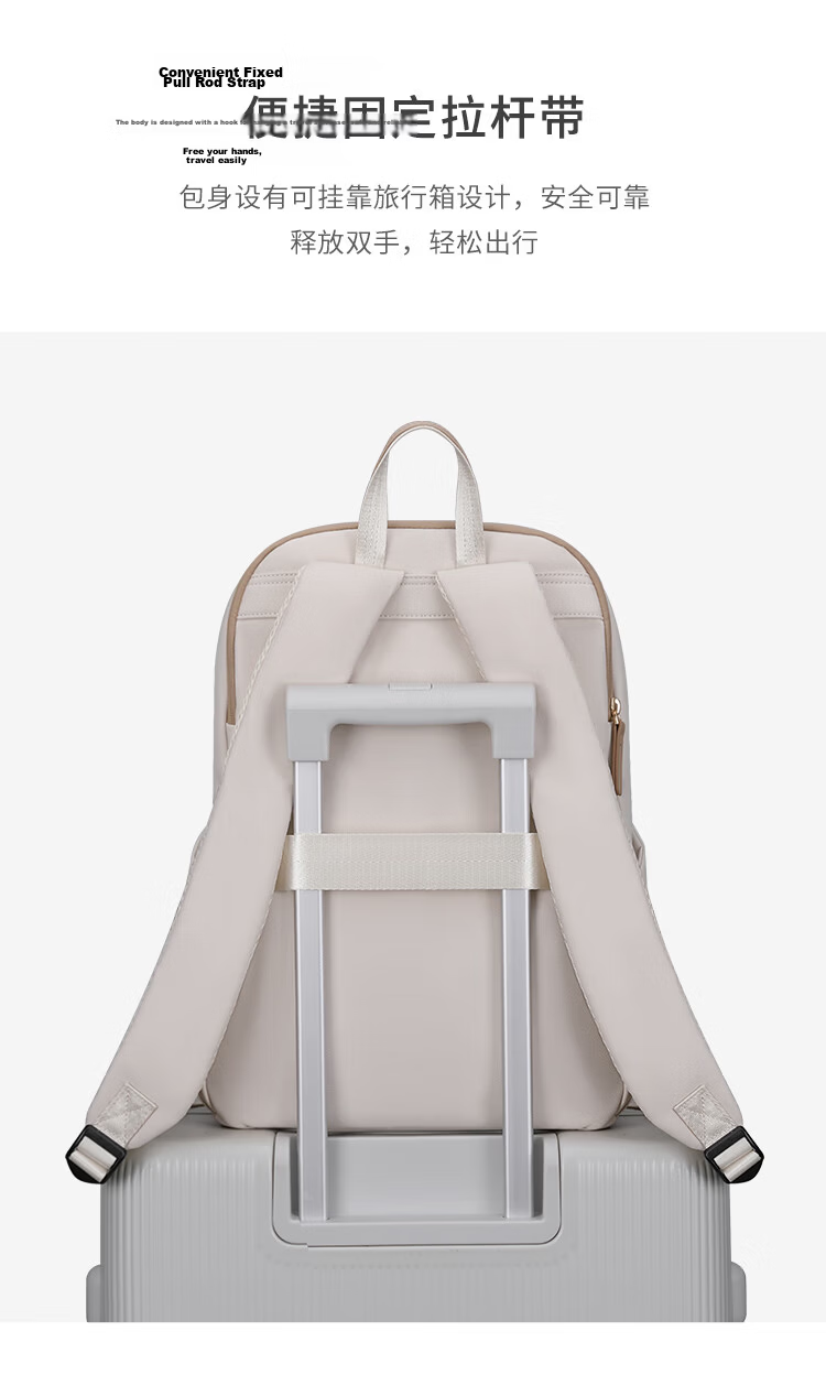 GOLF Women's Laptop Backpack, 14/15 Inch Notebook Business Backpack, Commuter Student Schoolbag, Travel Bag for Business Trips 16